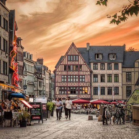 Le Secret D'Adam Apartment Rouen Bagian luar foto